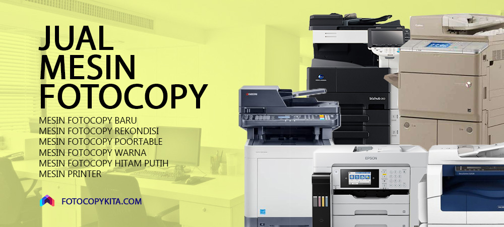 jual mesin fotocopy Garansi